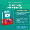 10 Million Pre Written Articles Bundle