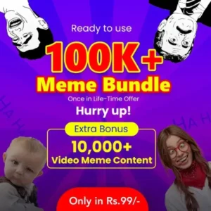 100K+ Viral Meme Bundle Images & Videos